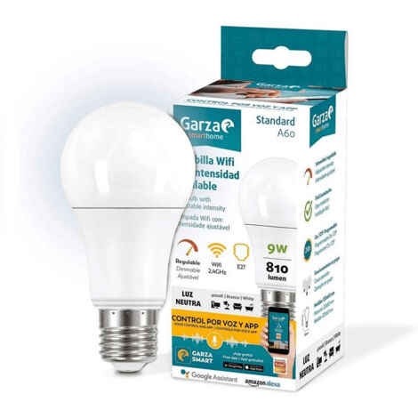 LAMPE LED WIFI E27 LN DIMMABLE 810LM - 9 W