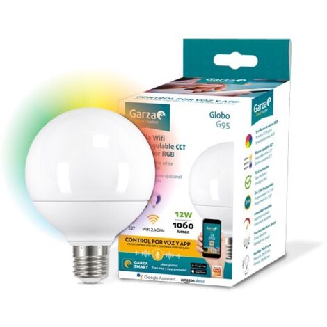 LAMPE LED WIFI E27 RGB GLOBE REGU 1060LM - 12W