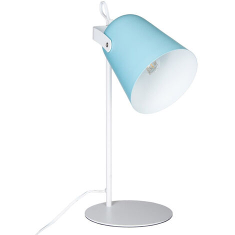 Lampe LETY en métal H34 Atmosphera créateur d'intérieur®  Bleu