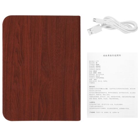 Lampe Livre LED Rechargeable USB - Mini Lumière de Bureau Pliable, Décoration de Table