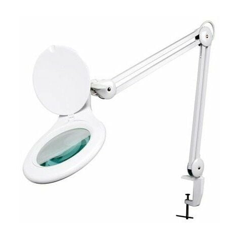 Lampe-loupe led 5 dioptries - 4w - 48 pcs - blanc