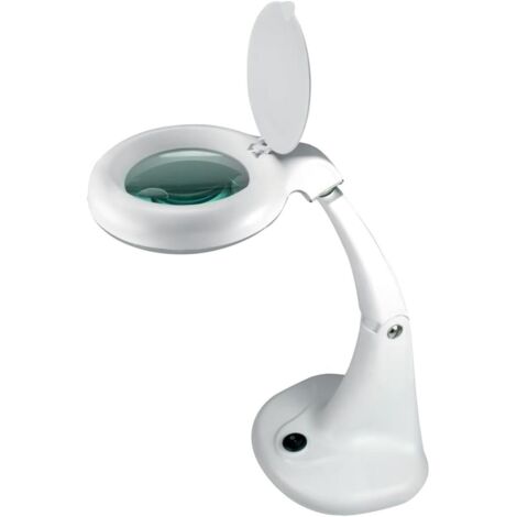 Lampe Loupe LED 5W Grossissement Mini Articulée Précision Atelier Bureau