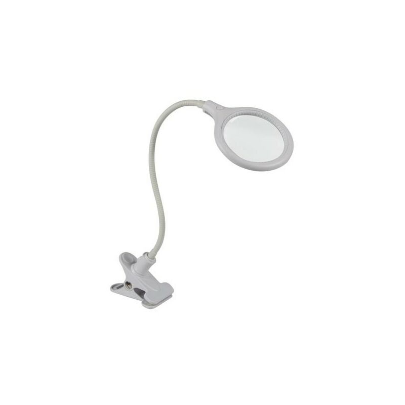Velleman - lampe-loupe led avec pince - 5 dioptres - 6 w - 30 LEDs - blanc VTLLAMP10N RI15545
