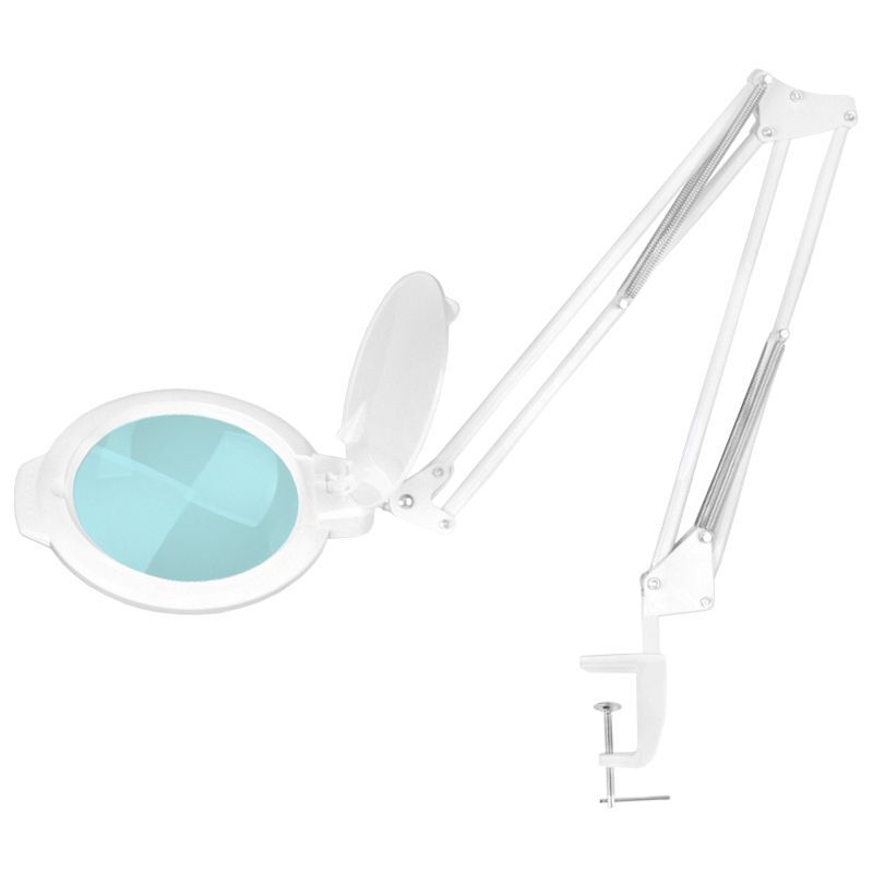 Lampe loupe LED Glow Moonlight 8012/5' blanche pour le comptoir