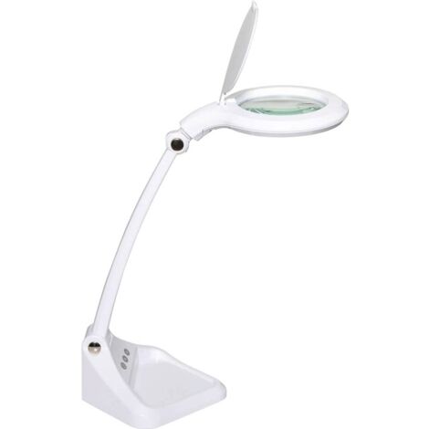 MAULiris - Lampe loupe à Led - 10 cm diamètre - agrandissement