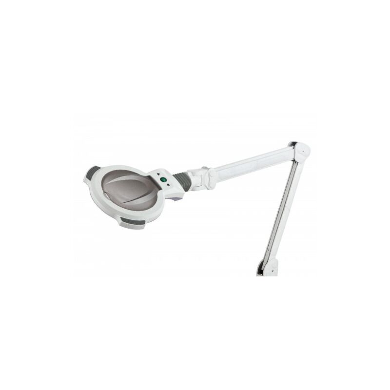 Lampe loupe LED professionnelle étau 5 dioptries (20 LEDS) - Weelko