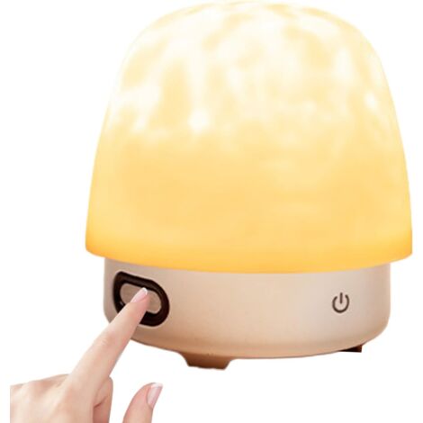 Lampe Lune Enfant Lampe de Table LED Veilleuse Lune