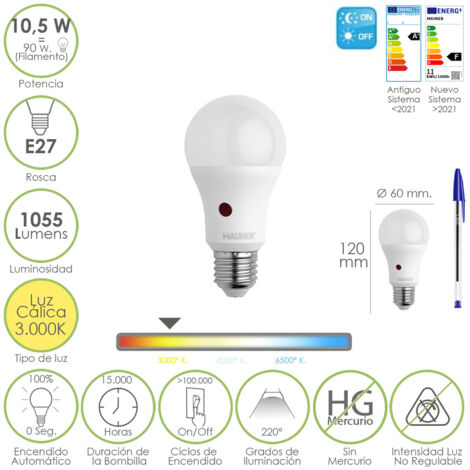 Lampe Maurer LED 10.5 Watt 1055 Lumen 3000 K
