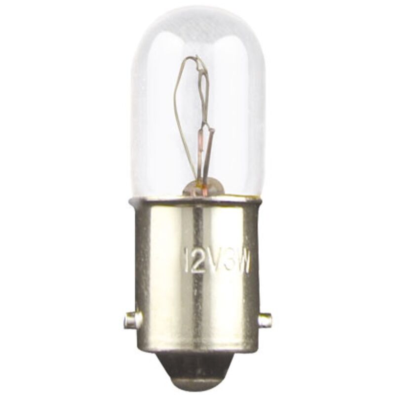 Lampe miniature - culot ba9s - 240 volts - 5 watts - tube 10 x 28 Abi-aurora ab2386