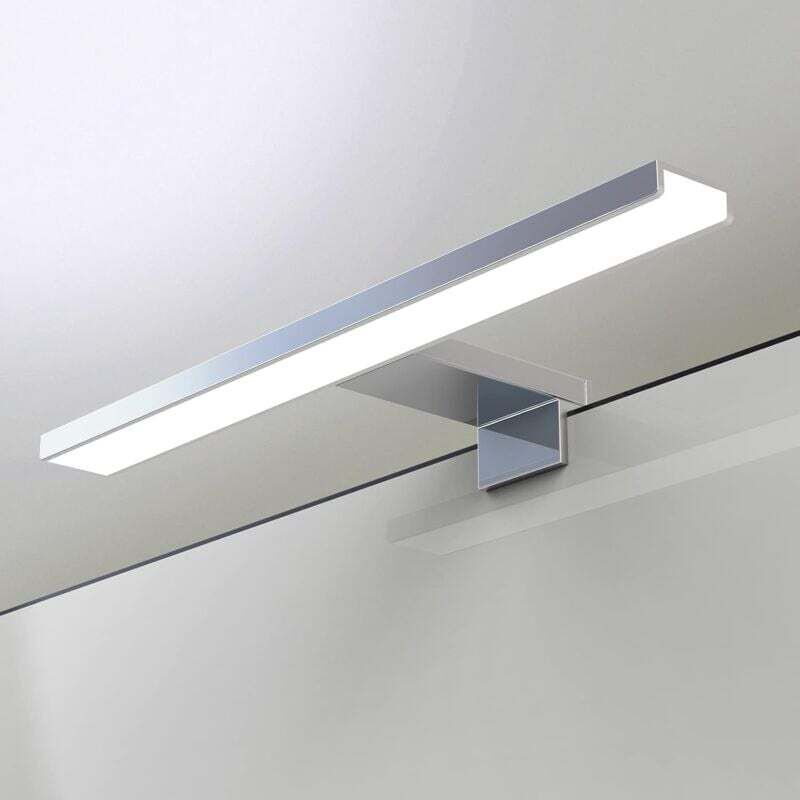 lampe miroir de salle de bain 30cm LED 6W 230 volt lampe miroir de salle de bain 6000K full aluminium 3in1 lampe miroir de salle de bain étanche IP44