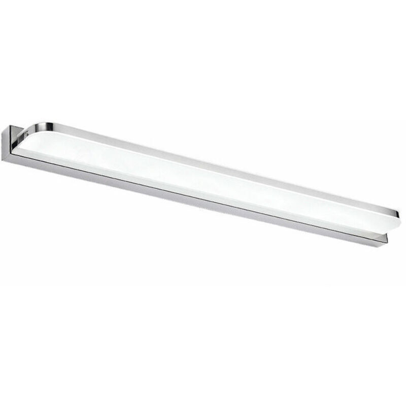 Lampe miroir LED 7W 42cm Applique salle de bain IP44 étanche Lumière blanche froide 6000K 600LM Acier inoxydable et acrylique
