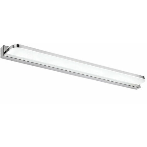 Lampe Miroir LED 7W 42CM Blanc Froid, Applique Miroir Salle de Bain IP44 Étanche 6000K 600LM, Acrylique Lampe Applique LED Moderne Lampe Armoire Luminaire Salle de Bain- [Classe énergétique A+]