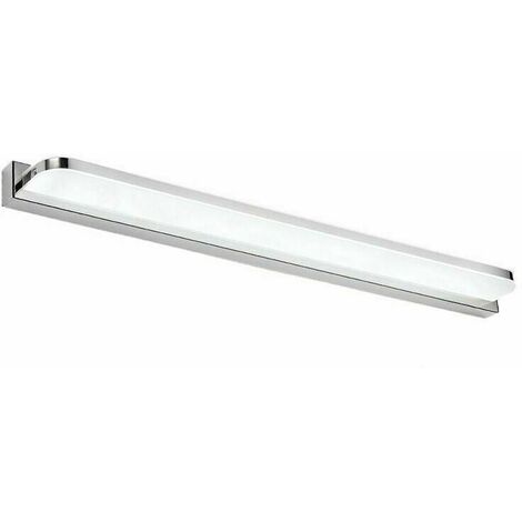 Lampe Miroir LED 7W 42CM Blanc Froid, Applique Miroir Salle de Bain IP44 Étanche 6000K 600LM, Acrylique Lampe Applique LED Moderne Lampe Armoire Luminaire Salle de Bain-Versailles [Classe énergétique