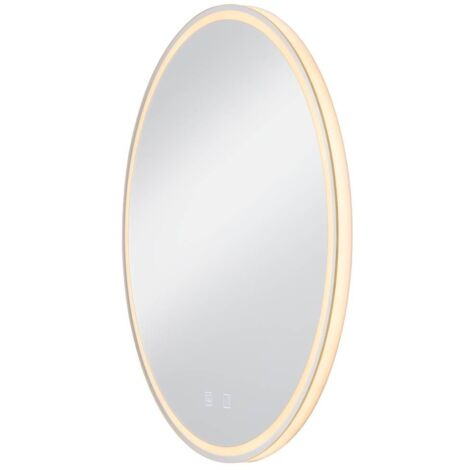 Lampe miroir LED Trukko Chromé - Ø 60cm - 1004731
