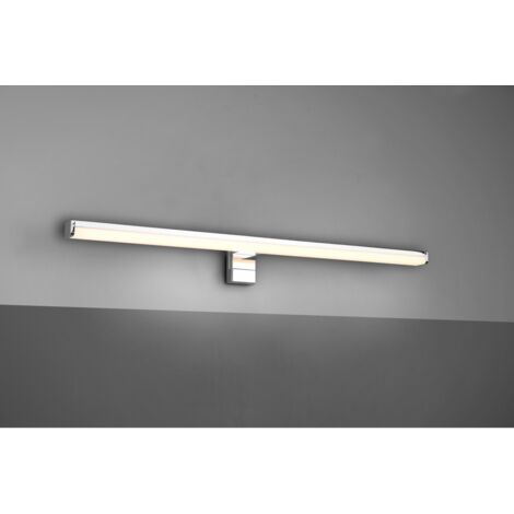 Lampe Miroir Linéaire Lin Led Chrome IP44 Trio Lighting