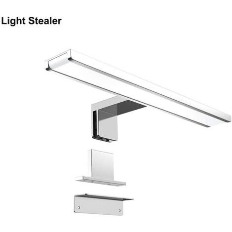 Lampe Miroir Salle de Bain LED 6W 230V,IP44 Étanche 30CM Luminaire Salle de Bain,Blanc Neutre 4000K,ABS Lampe de Miroir - RWApplique de salle de bain