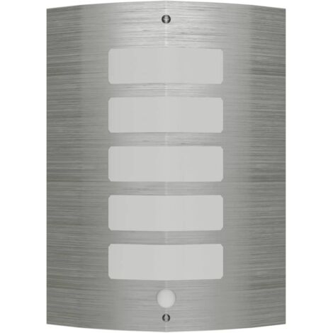Lampe murale Applique murale Lampe Salon avec capteur de mouvement Acier inoxydable 19215