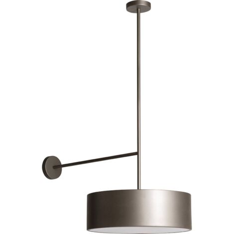 Lampe murale art déco en fer et marbre finition blanc vieilli - Blanc vieilli effet marbre