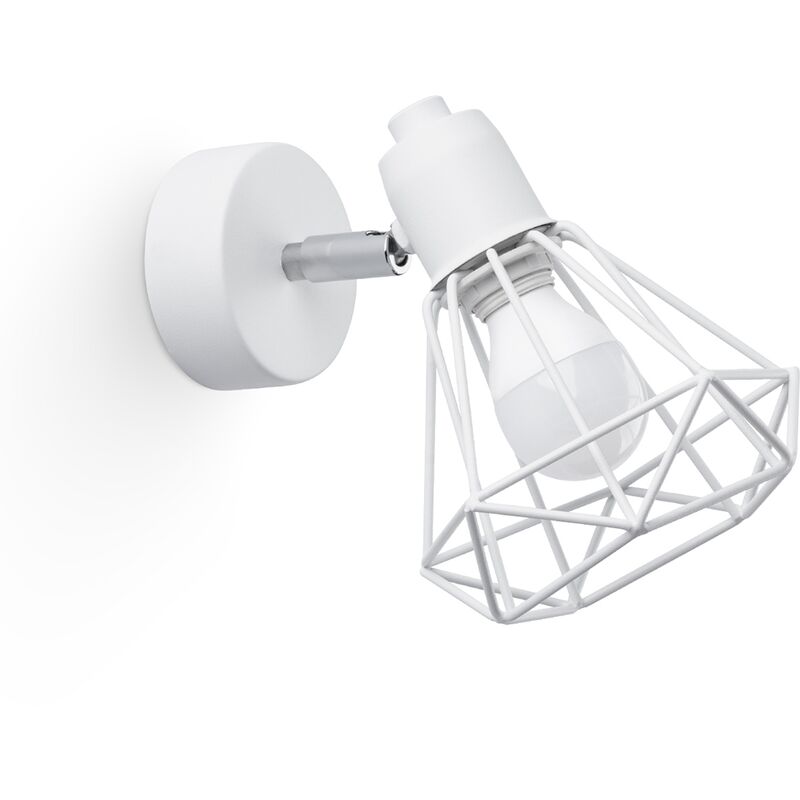 Sollux - Applique Artemis acier 1xE14