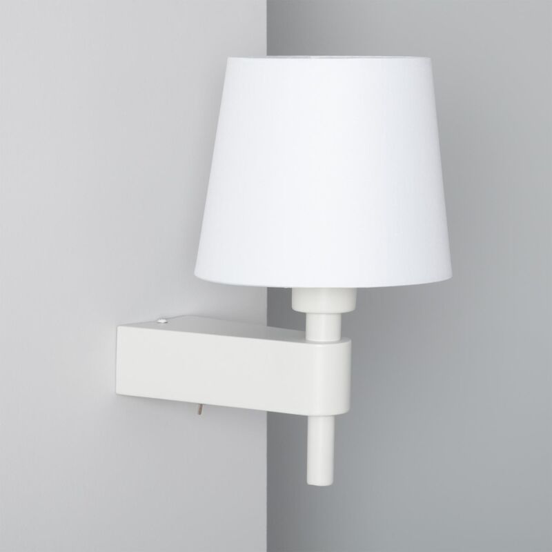 Lampe Murale Métal Chini Blanc