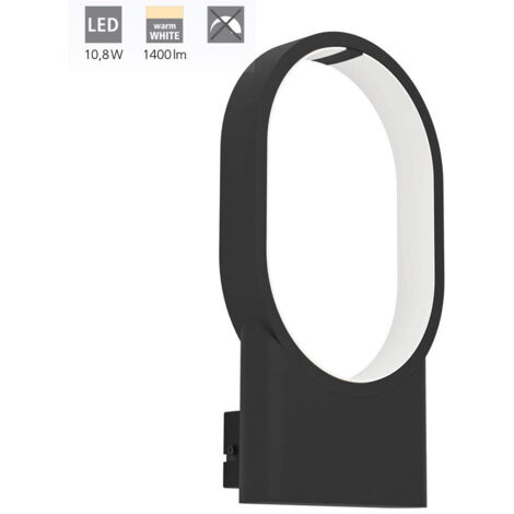 Lampe murale Codrial Plastic Blanc LED 10.8W 3000K L: 18 cm H: 32 cm