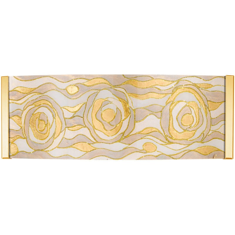 Kolarz EMOZIONE Applique murale en verre 2 lumières or 24 carats
