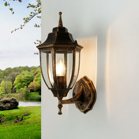Lampe murale Extérieur Rustique Jardin Maison Cour