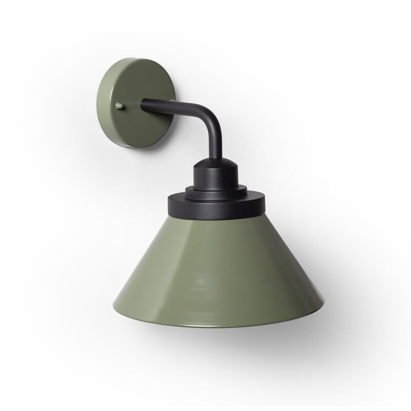 Lampe Murale Extérieure Aluminium Medow Vert