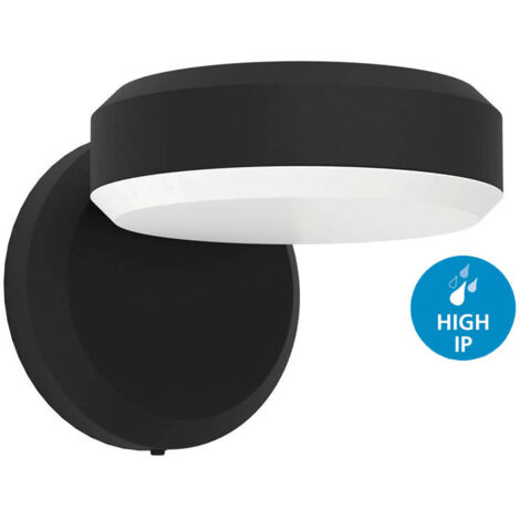 Lampe murale Fornaci Steel LED 8.7W 3000K IP54 L: 16 cm H: 13,5 cm