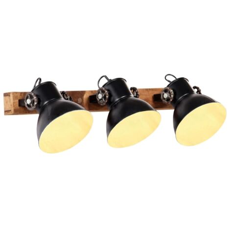Lampe murale industrielle Noir 65x25 cm E27 vidaXL