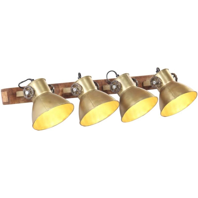 Perle rare Lampe murale industrielle Laiton 90x25 cm E27