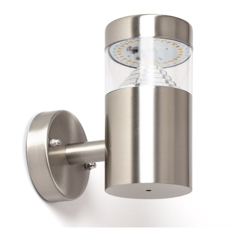 Lampe Murale led Extérieure 5W Acier Inoxydable Inti 3000K Blanc chaud Lampe Murale led Extérieure 5W Acier Inoxydable Inti 3000K Blanc chaud