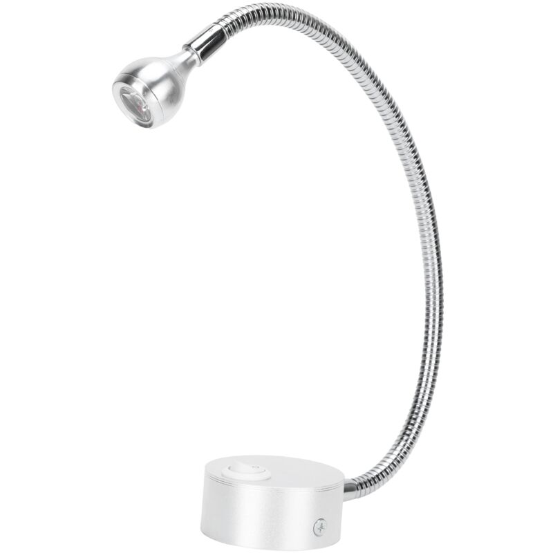 Lampe murale LED flexible à col de cygne, 4000K lumière blanche neutre, spot d'éclairage pour chambre, 110‑240V
