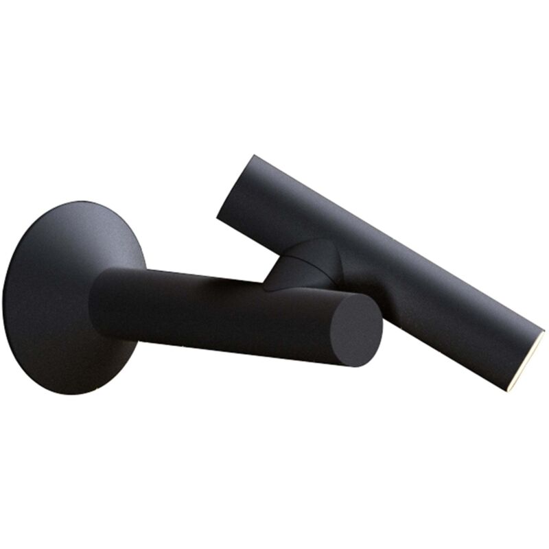 Applique murale nomade ZOOM WALL Noir 17cm