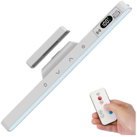 Lampe murale magnétique adhésive 5W à 4 points de contact, pour armoire, cuisine, dressing, table de chevet, bureau, miroir