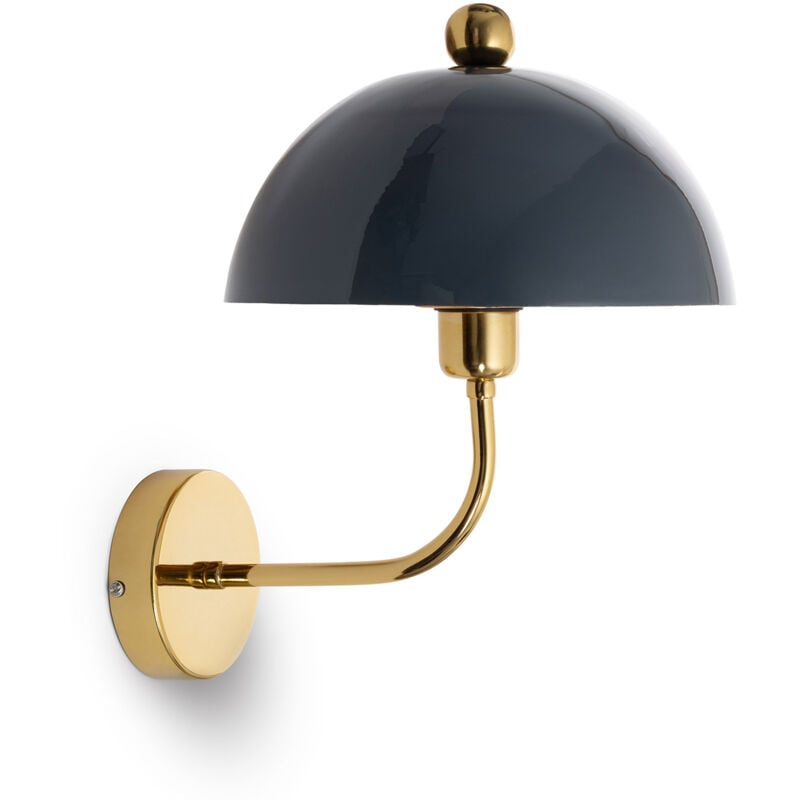 Lampe Murale Métal Onkar Bleu