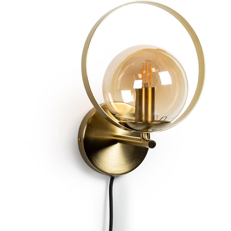 Lampe Murale Métal Dodoma Doré