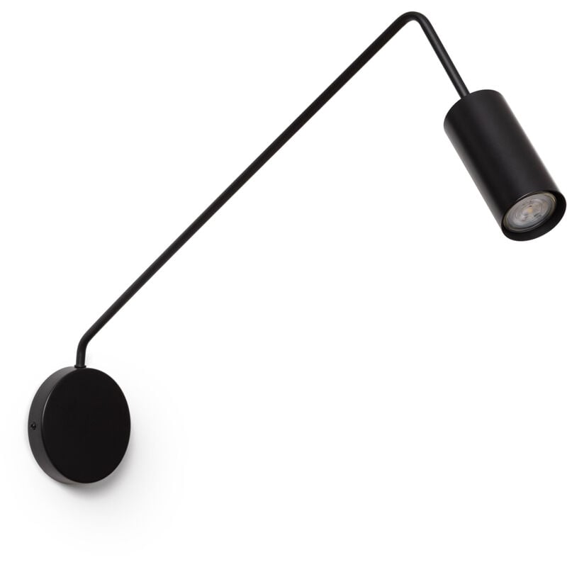 Lampe Murale Orientable Métal Magno Noir