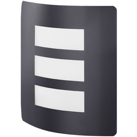 LAMPE MURALE NOIRE OUTDOOR - 1X40 W