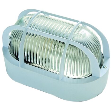 LAMPE MURALE OVALE NOIR E27 - 60 W
