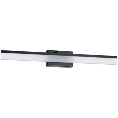 Lampe murale Palmital aluminium, acier LED noir 1x11w 3000K IP44 L: 59,5 cm H: 8cm