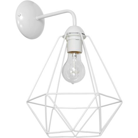 LAMPE MURALE PANIER 1 E27 BLANC MILAGRO MLP7211