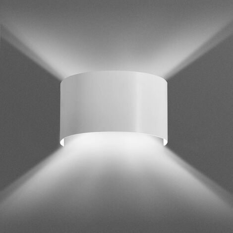 Lampe murale pli et downlight blanc G9 L: 20cm B: 23cm H: 14cm Dimmable