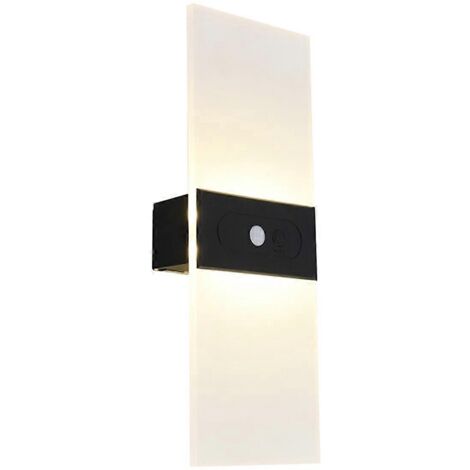 Lampe murale rechargeable sans perçage, lampe de chevet, veilleuse A