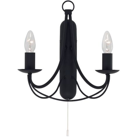Lampe murale spot lumière noir couloir bureau cuisine chambre salon éclairage