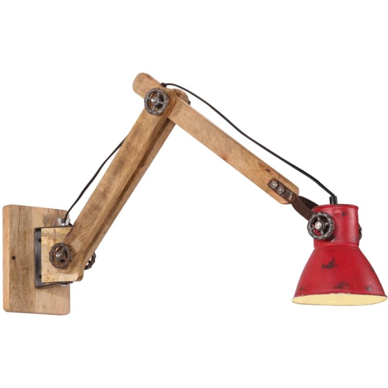 Vidaxl - Lampe murale 25 w rouge délavé 96x15x20 cm E27