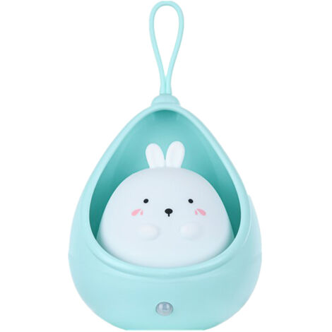 Lampe murale veilleuse à capteur mignonne, rechargeable, cadeau de décoration de chambre adapté aux enfants, aux bébés et aux adolescents.
