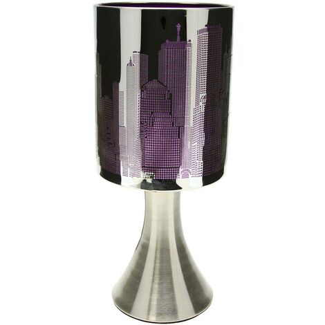 Lampe New York violette