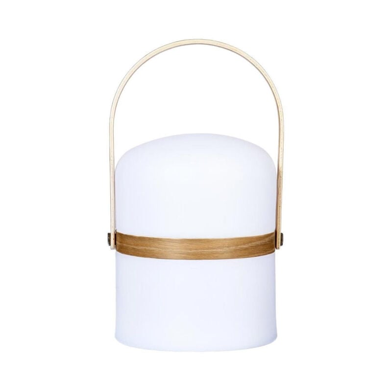Lampe Nomade avec Anse 'Baladeuse' 26cm Blanc