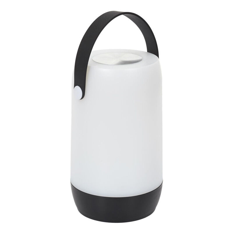 Lampe tactile nomade - Blanc/Noir - h 23,5 x f 12,5 cm - Livraison gratuite